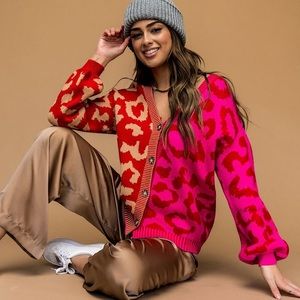 Wild Heart Half n Half Cardigan by Dressed in Lala